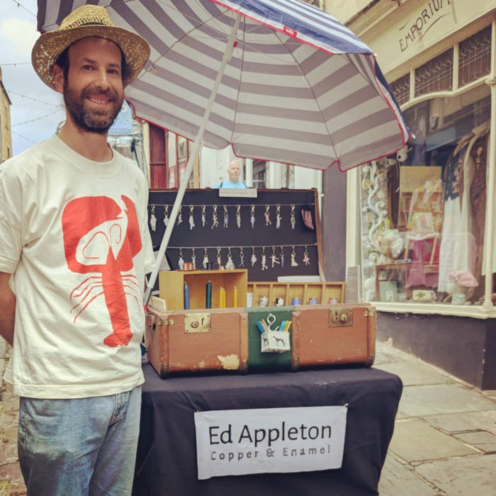 Ed at Frome Market Sept 2025