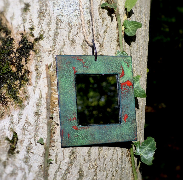 Tomato Square Reflection